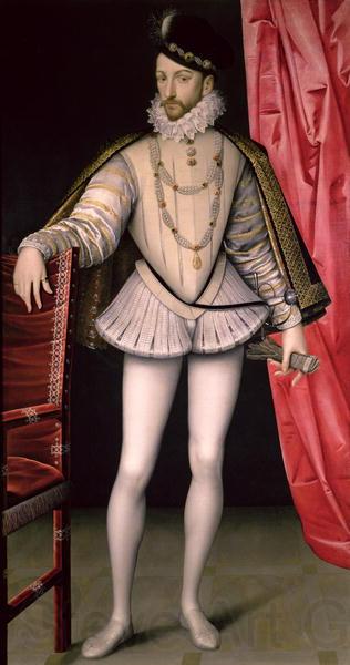 Francois Clouet Portrait of Charles IX of France